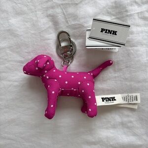 VS PINK Micro Dog Keychain Charm